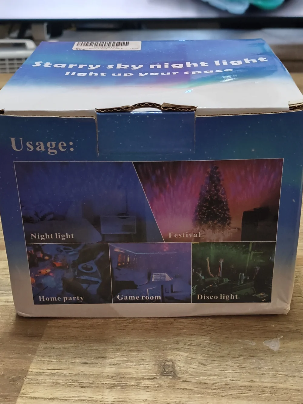 Starry Sky Night Light - Multi- Color